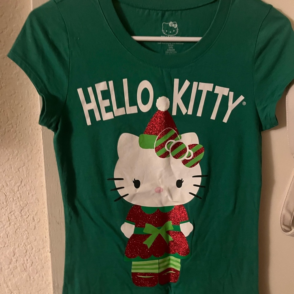 Hello kitty Christmas shirt